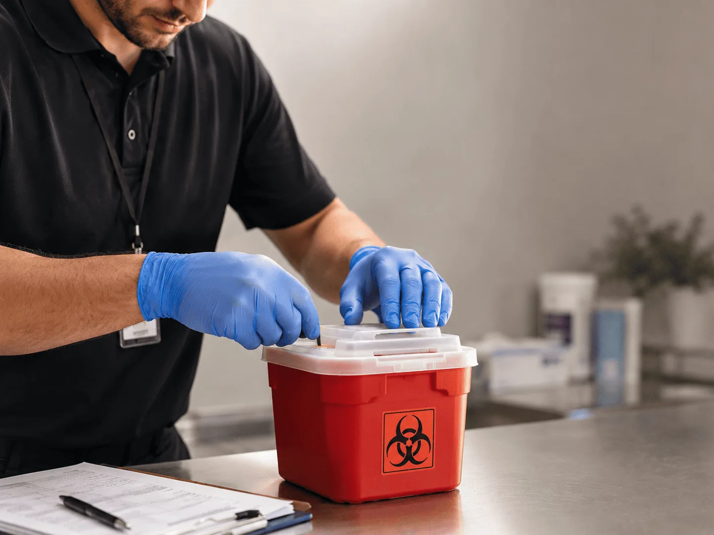 Why choose Sharps Waste Disposal in Clarklake, MI